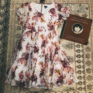 Floral Chiffon Dress